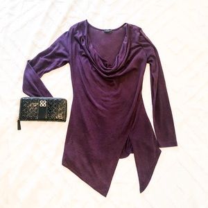 🍁Venus Purple Side Slit Sweater